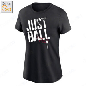 Official Dawn Staley Just Ball Signature Ladies Boyfriend Shirt.jpg