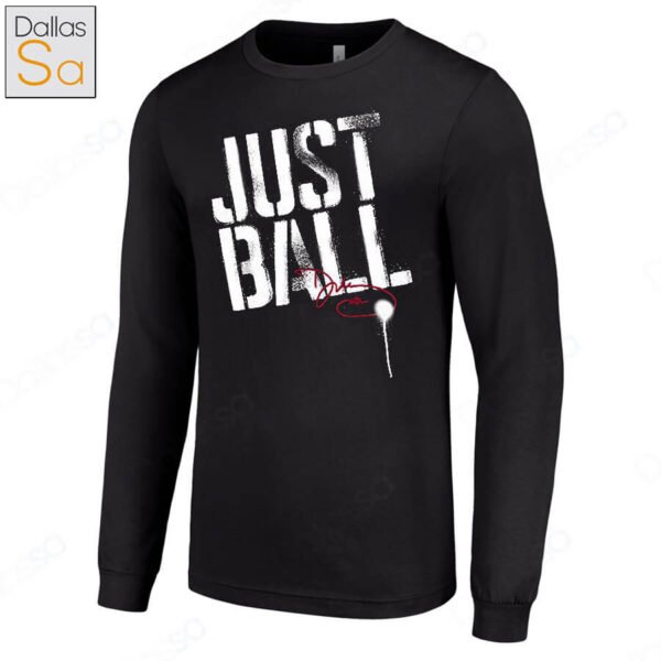 Official Dawn Staley Just Ball Signature Long Sleeve T Shirt.jpg
