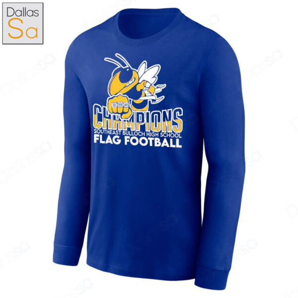 Official Southeast Bulloch Flag Football 2023 Long Sleeve T Shirt.jpg