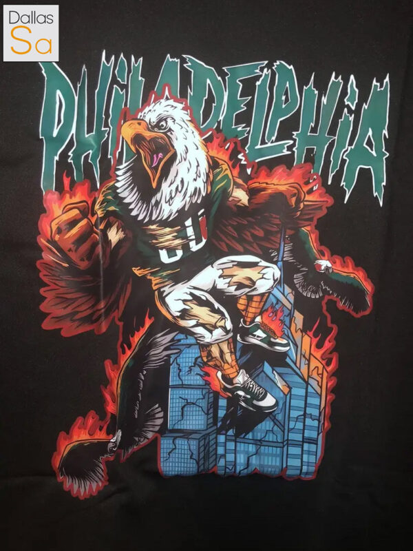 Philadelphia Eagles Shirt Stylish Eagle Pattern Print t shirt.jpg