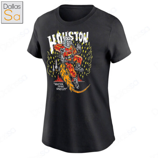 Skeleton Houston Texas Space City Vintage Ladies Boyfriend Shirt.jpg