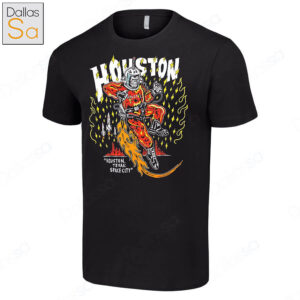 Skeleton Houston Texas Space City Vintage Shirt.jpg