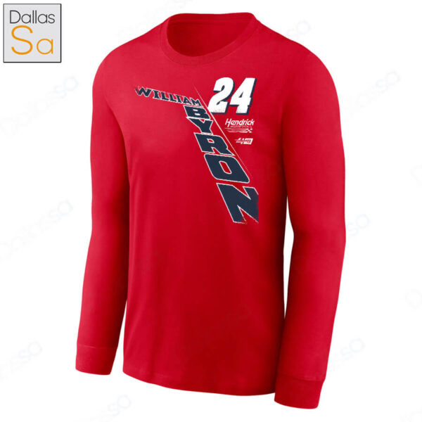 William Byron Hendrick Motorsports Team Collection Racing 2024 Long Sleeve T Shirt.jpg